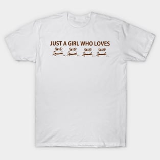 Just a girl who loves frogs T-Shirt